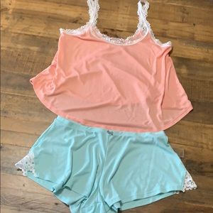 Victoria Secret XS PJ Short Tank Set